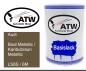 Preview: Audi, Boal Metallic / Karibubraun Metallic, LS8S / 6M: 500ml Lackdose, von ATW Autoteile West.